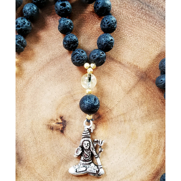 Lava Stone & Citrine