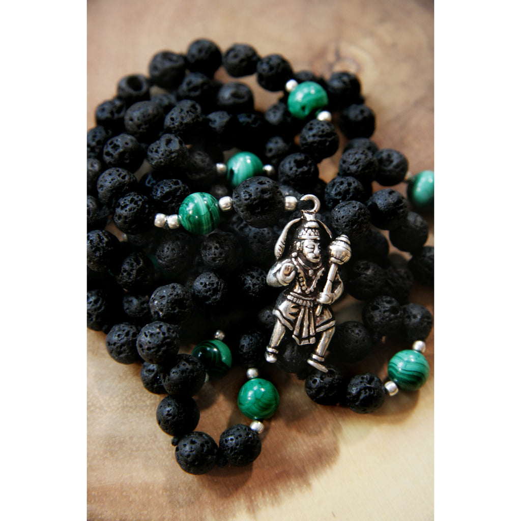 Lava Stone & Malachite