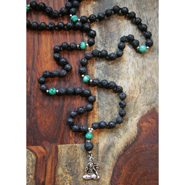 Lava Stone & Malachite