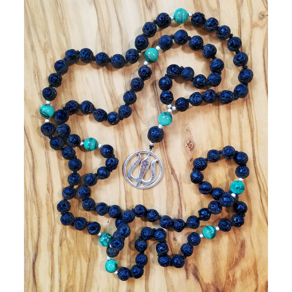 Lava Stone & Malachite