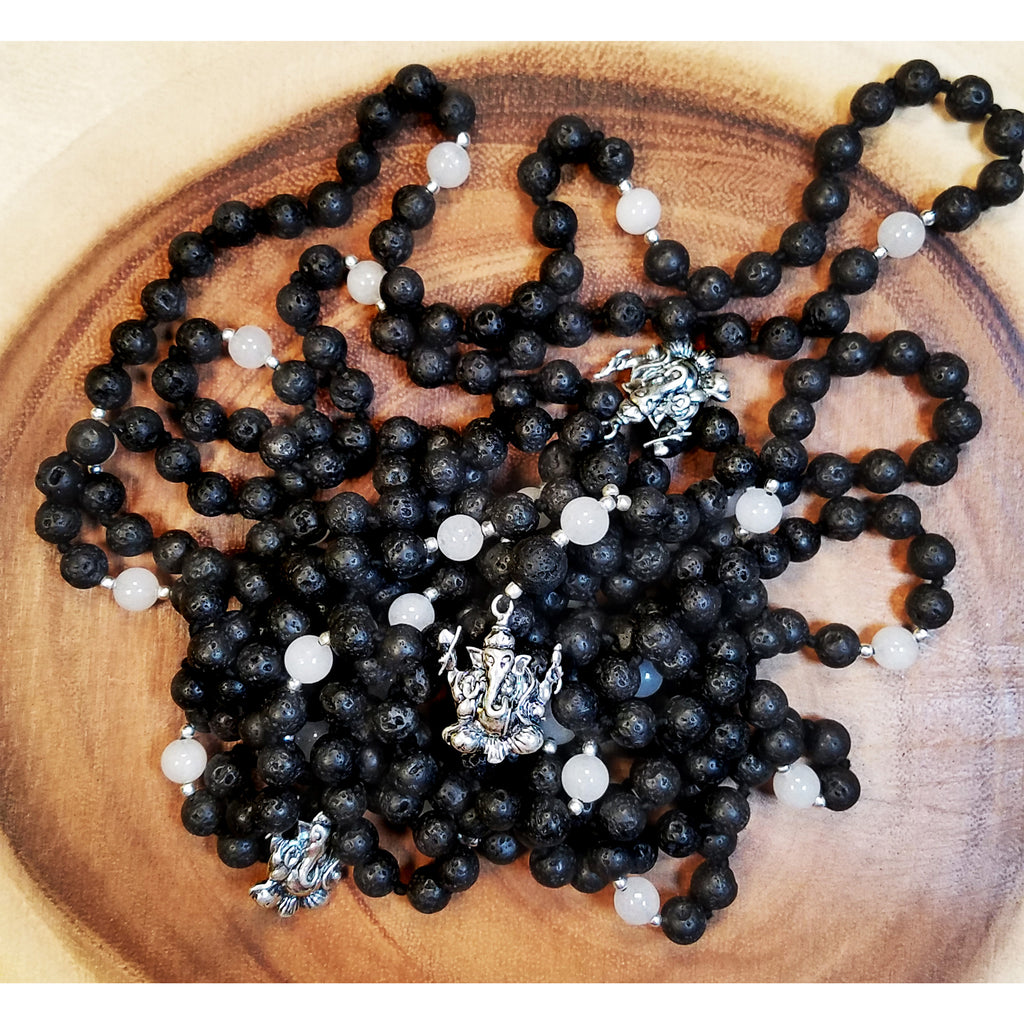 Lava Stone & Moonstone