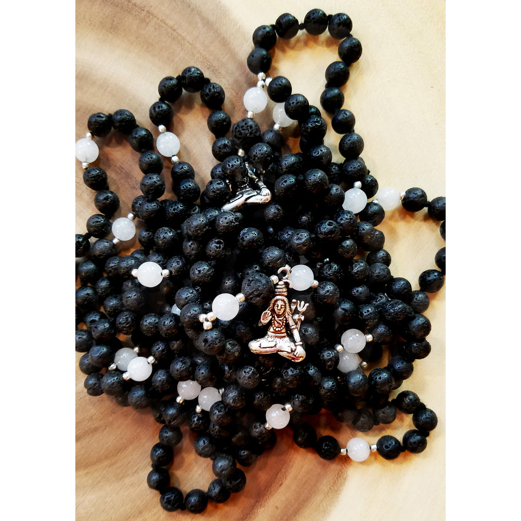 Lava Stone & Moonstone