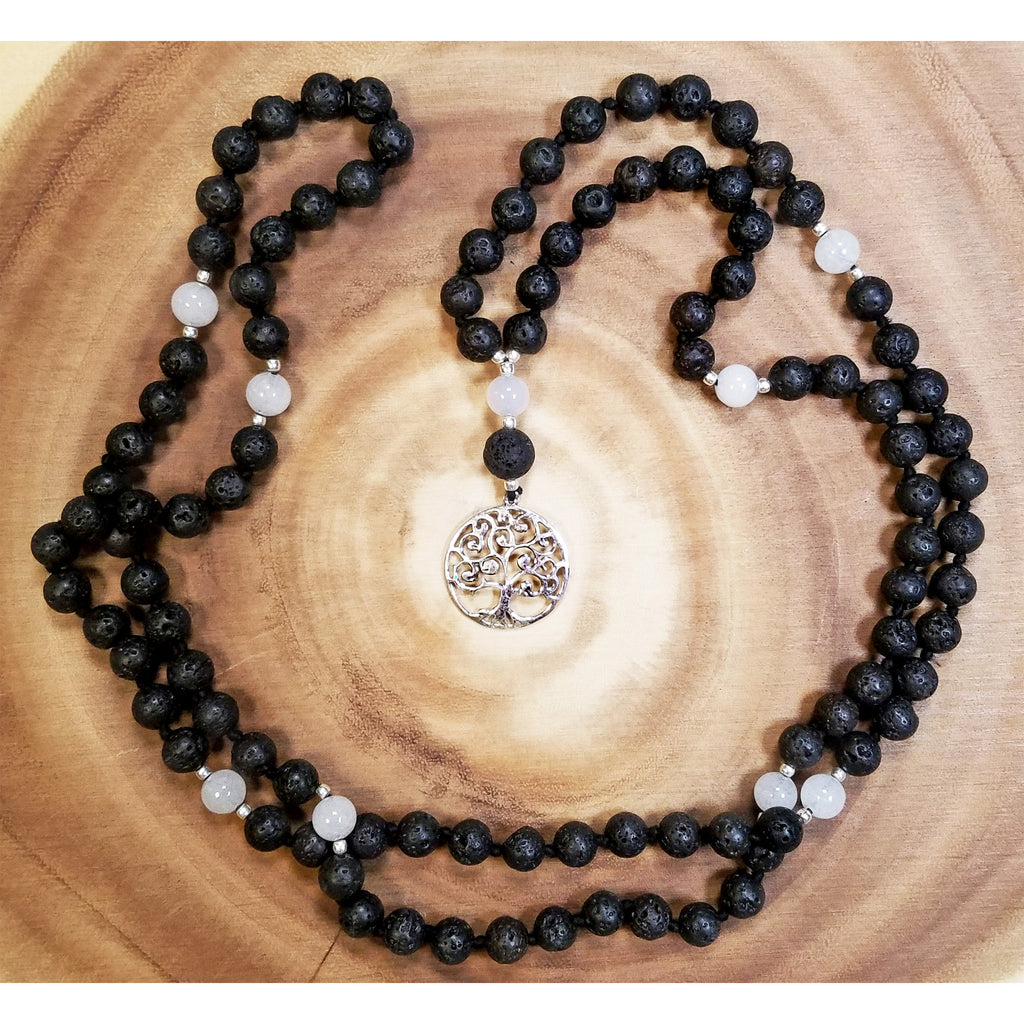 Lava Stone & Moonstone