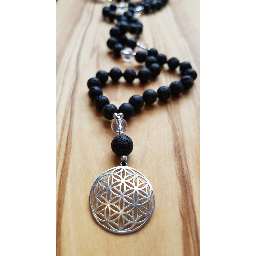 Lava Stone & Mountain Crystal