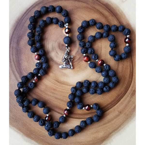 Lava Stone & Red Tiger's Eye