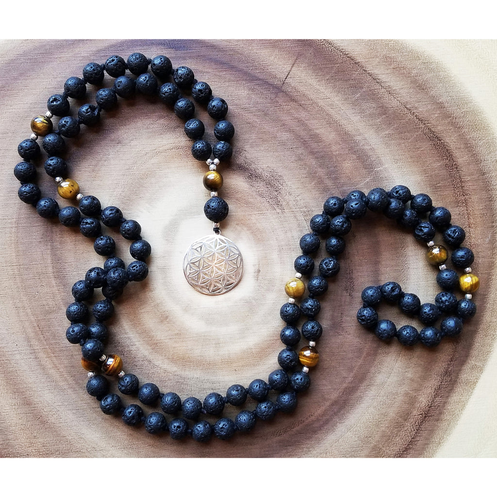 Lava Stone & Yellow Tiger's Eye