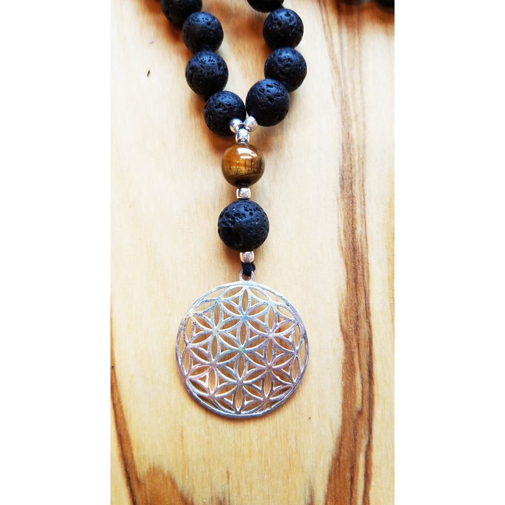 Lava Stone & Yellow Tiger's Eye