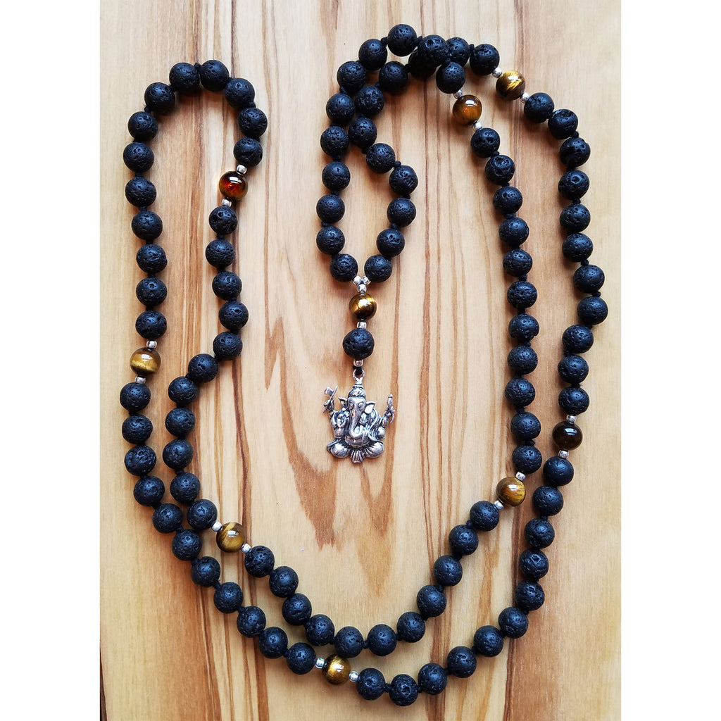 Lava Stone & Yellow Tiger's Eye