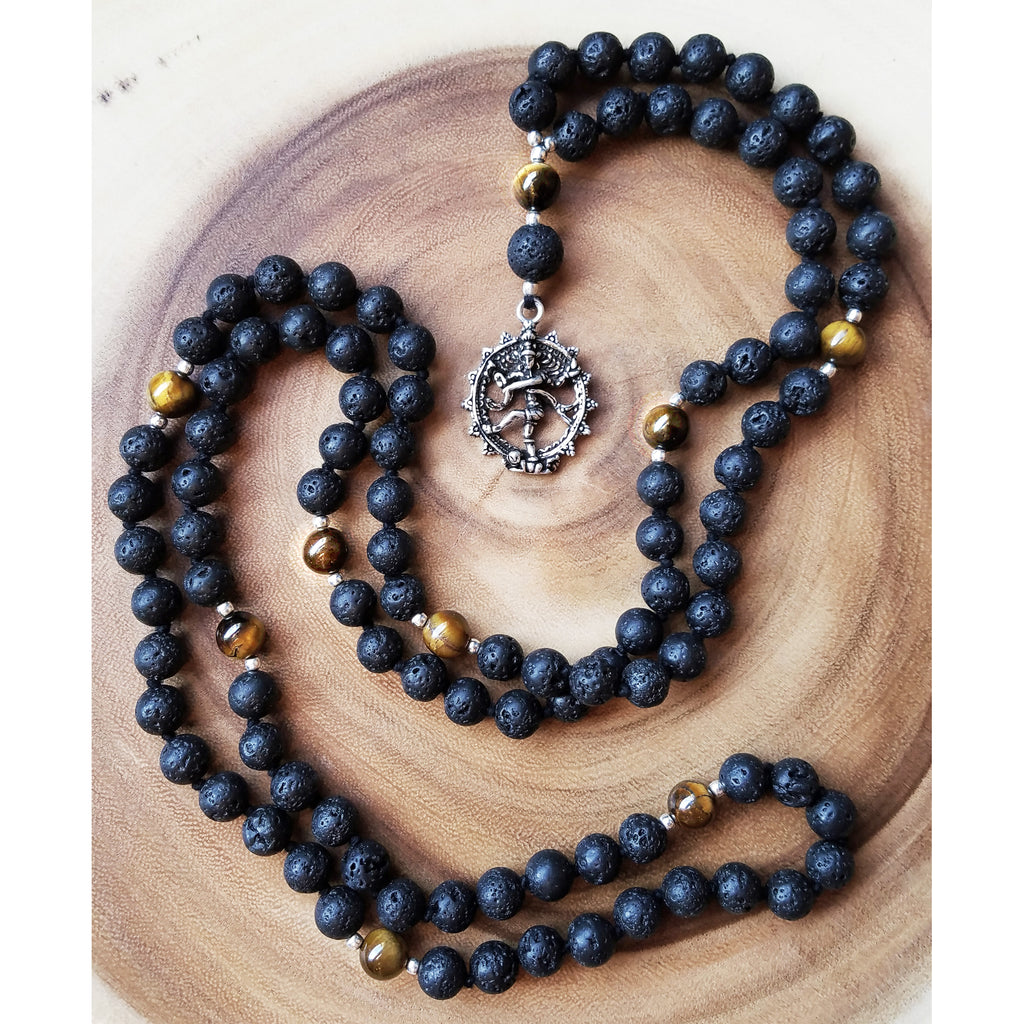 Lava Stone & Yellow Tiger's Eye