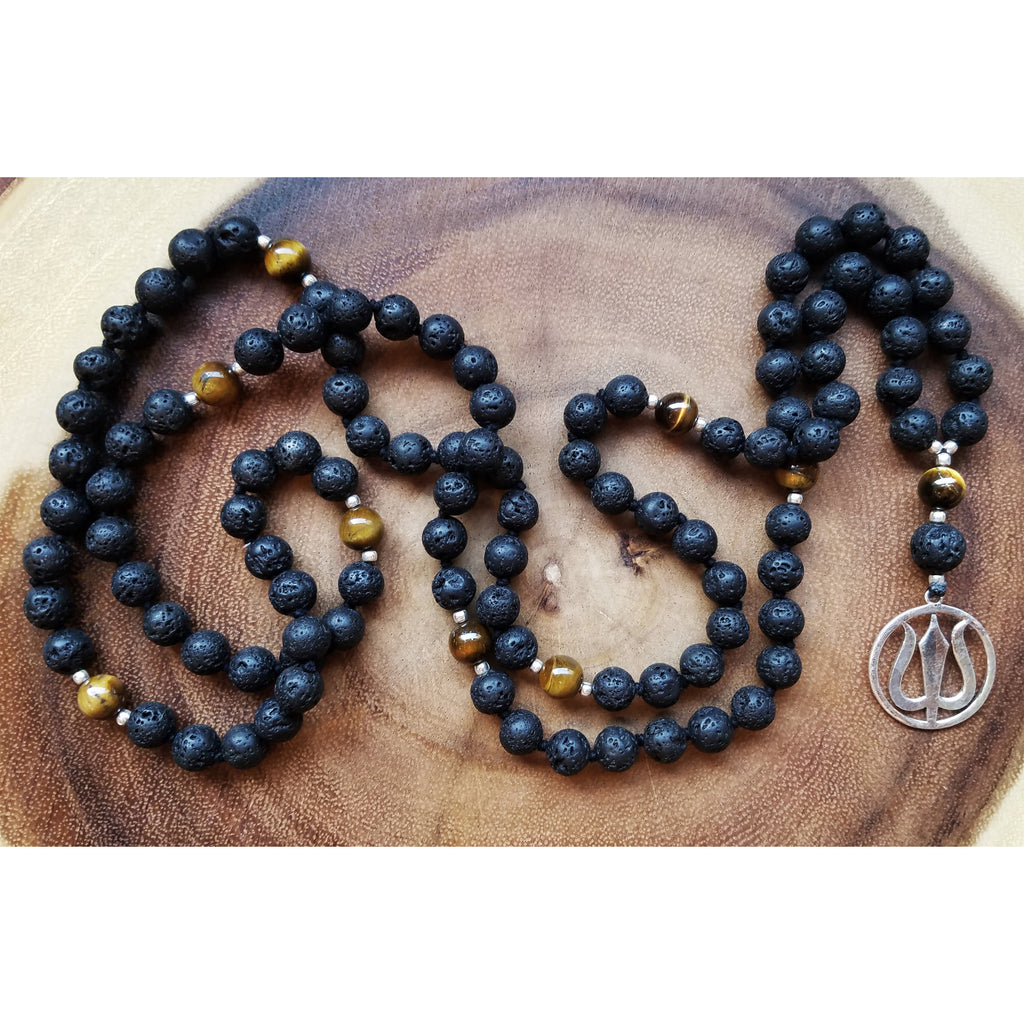 Lava Stone & Yellow Tiger's Eye